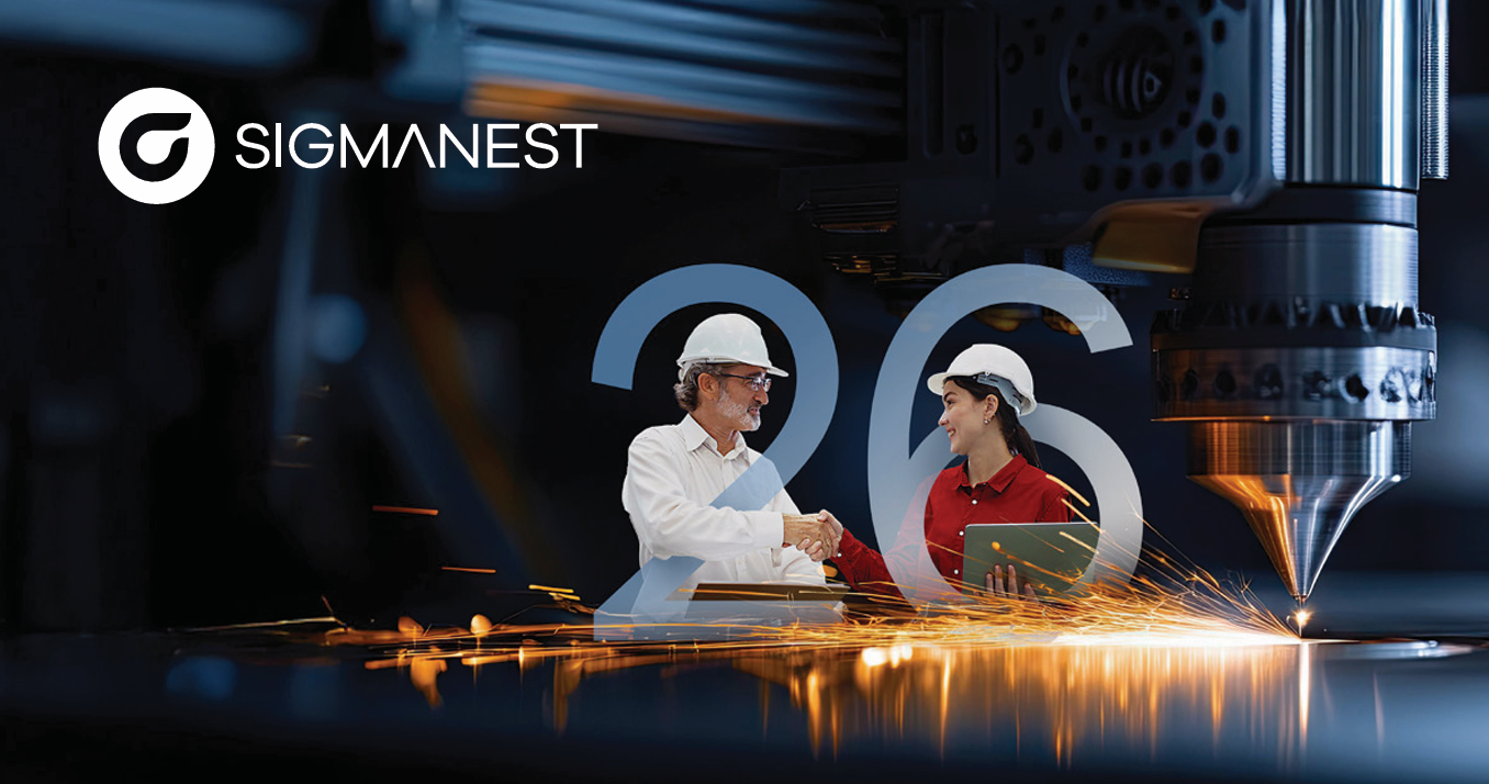 SigmaNEST 2026 Sac Metal Kesim ve Akıllı Nesting Yazılımı Ekran Görünümü